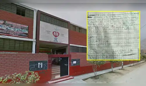 Colegio Fe y Alegría suspende clases tras amenza de tiroteo contra estudiantes. elpopular.pe