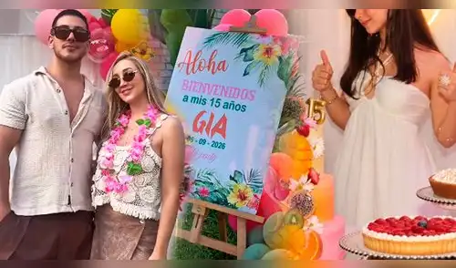 Romina Gachoy se emocionó por los 15 años de hija de Jean Paul Santa María. elpopular.pe
