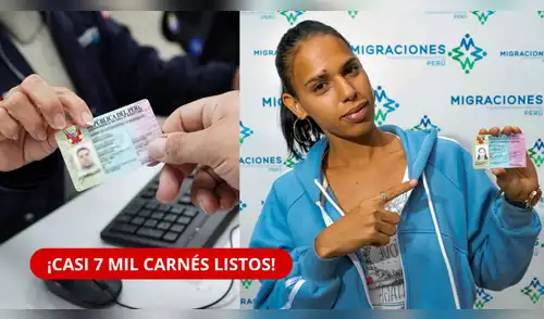 ¡ATENCIÓN! Migraciones entregará casi 7 mil carnés este sábado 19. elpopular.pe