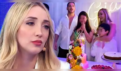 Romina Gachoy se pronuncia sobre cumpleaños de hija de Angie Jibaja. elpopular.pe