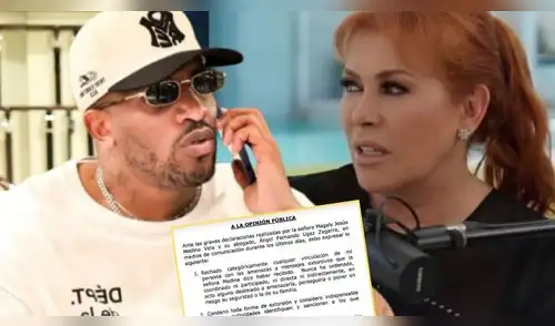 Jefferson Farfán deja contundente comunicado contra Magaly Medina y le exige rectificación. elpopular.pe