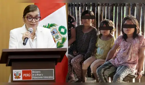 Ministra de la Mujer deslinda responsabilidad sobre casos de violencia sexual en menores de edad en Condorcanqui. elpopular.pe