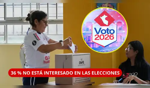 Elecciones Regionales y Municipales 2026: 36 % está “nada interesado” y 67 % no revisó propuestas, según Datum. elpopular.pe