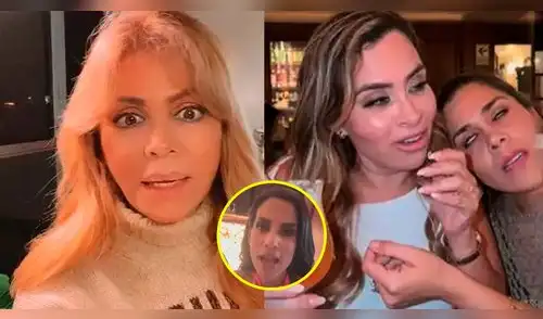 ¡LAS DESCUBRIÓ IN FRAGANTI! Gisela Valcárcel encontró a Ethel Pozo y María Pía Copello PASADAS DE COPAS y reaccionó así elpopular.pe