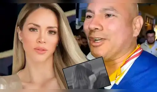 Sheyla Rojas es captada besando a su nuevo galán. elpopular.pe