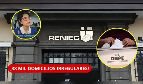 La jefa del Reniec, Carmen Velarde, explicó que el organismo electoral realizó más de 68,000 visitas domiciliarias de fiscalización en todo el territorio peruano. elpopular.pe