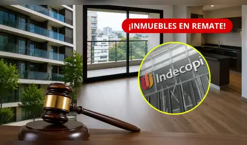 Remate de Indecopi 2026: departamentos y casas desde S/36 mil en Lima, Junín y Ucayali. elpopular.pe