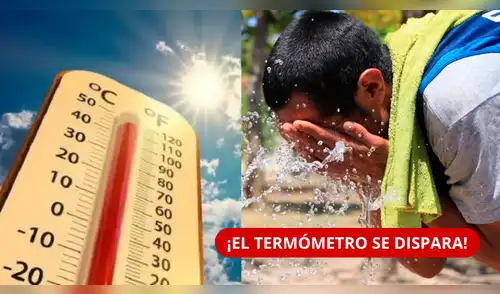 Calor extremo en Perú: región superará los 40 °C y tendrá sensación térmica de 42 °C, según Senamhi. elpopular.pe