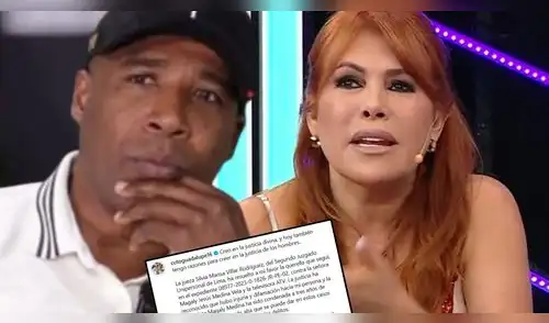 Cuto Guadalupe se pronuncia tras ganar demanda contra Magaly Medina. elpopular.pe