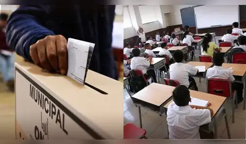 Minedu ordena la SUSPENSIÓN TOTAL de clases escolares tras Elecciones Municipales 2026. elpopular.pe