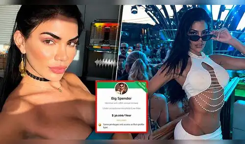 Samantha Batallanos contó que sponsors financian sus lujosos viajes. elpopular.pe