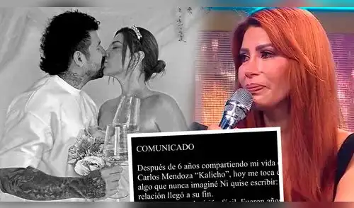 Milena Zárate anuncia el FIN DE SU RELACIÓN con su prometido, Carlos Mendoza, tras cercanía con Edwin Sierra: "Un anillo no aguanta todo" elpopular.pe