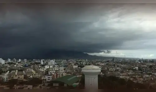 Senamhi advierte presencia de lluvias fuertes hasta el 16 de octubre en Lima y otras 6 regiones de la costa. elpopular.pe