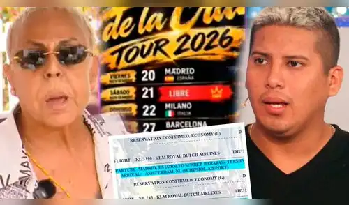 Lucía de la Cruz DENUNCIA que Luisito Caycho, su expareja, la ESTAFÓ con gira en Europa, falsos pasajes y hasta pidió adelantos a empresarios elpopular.pe