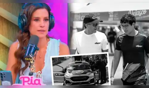 María Pía Copello ROMPE EN LLANTO en vivo al enterarse de ACCIDENTE que sufrieron su esposo e hijo en Rally Caminos del Inca: "Abandonaron..." elpopular.pe