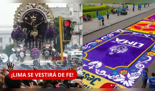 Señor de los Milagros pasará por la Plaza Mayor este 18 de octubre: así será el homenaje floral. elpopular.pe