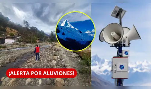 Aluviones en Áncash: IGP instalará 32 puntos de alerta en cuatro quebradas de la Cordillera Blanca. elpopular.pe
