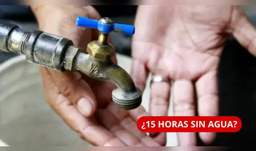 Corte de agua en Lima este 16 de octubre: distritos, zonas y horarios según Sedapal. elpopular.pe