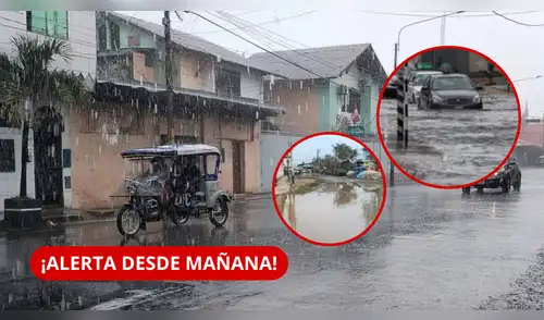 Lluvias intensas golpearán Lima y otras 5 regiones hasta el sábado 24. elpopular.pe