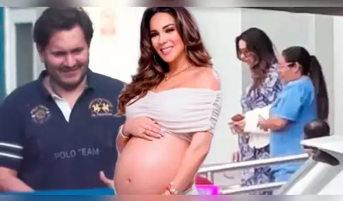 Silvia Cornejo se convirtió en madre por segunda vez. elpopular.pe