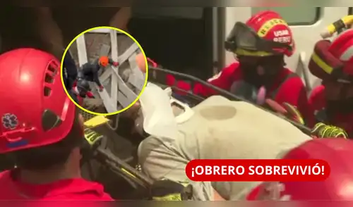 Ventanilla: obrero queda sepultado a tres metros tras derrumbe y es rescatado con vida. elpopular.pe