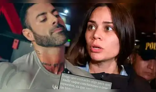 Sebastián Lizarzaburu deja mensaje en medio de la polémica que enfrenta Andrea San Martín. elpopular.pe