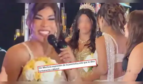 Karen Dejo emite discurso a su hija, pero la reacción de la menor llama la atención. elpopular.pe