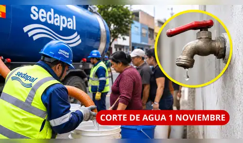 Revisa las zonas afectadas y horarios de suspensión de hasta 12 horas. elpopular.pe
