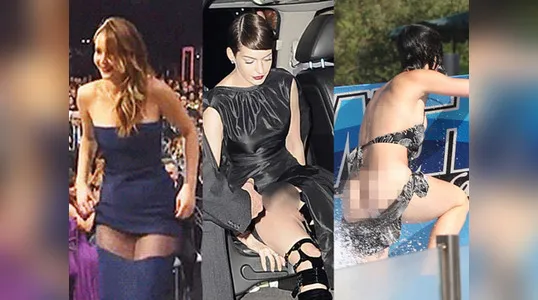 Razón billetera palo Las estrellas de Hollywood y sus accidentes de ropa (fotos) | El Popular