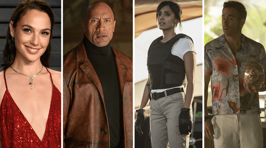 Alerta Roja película Netflix: quién es quién, Dwayne Johnson, Gal Gadot, Ryan Reynolds, Ritu Arya | El Popular