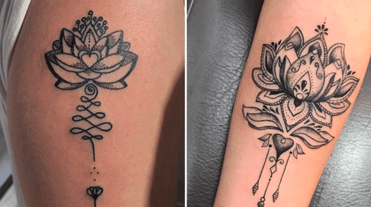 Flor de Loto, tatuajes, significado y dibujo. Toda la información.