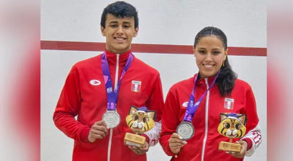 Perú suma nueva medalla de plata en los Panamericanos Junior ASU 2025 gracias a los hermanos Castillo
