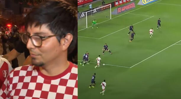 Hincha peruano alentó a la Bicolor con camiseta de Croacia y sorprende con revelación