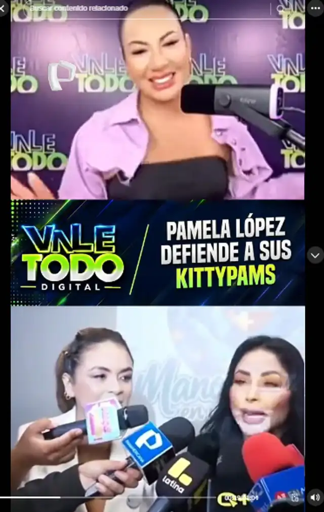 Pamela López se manda contra Pamela Franco. Pamela López se manda contra Pamela Franco.