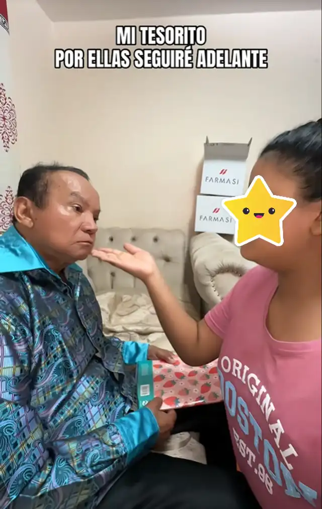 Hija menor de Melcochita LE CANTA a su padre. Foto: TikTok. Hija menor de Melcochita LE CANTA a su padre. Foto: TikTok.
