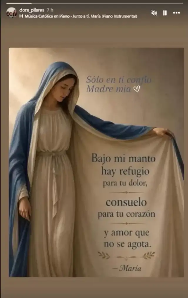 Mamá de Andrea San Martín comparte sensible publicación.