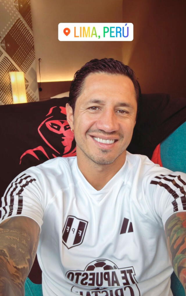 Gianluca Lapadula llegó al Perú.