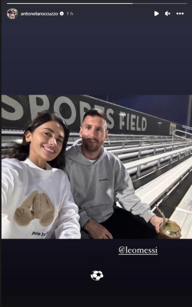 Antonela Roccuzzo comparte primera storie junto a Messi tras rumores de infidelidad en Instagram.