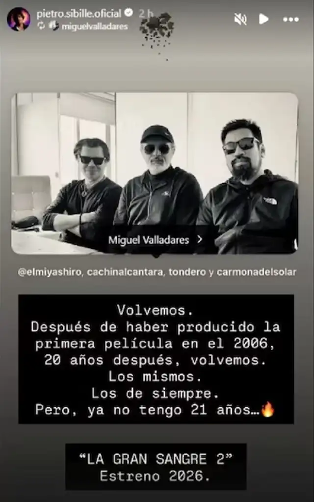 Vuelve 'La Gran Sangre' con Aldo Miyashiro, Carlos Alcántara y Pietro Sibille Vuelve 'La Gran Sangre' con Aldo Miyashiro, Carlos Alcántara y Pietro Sibille