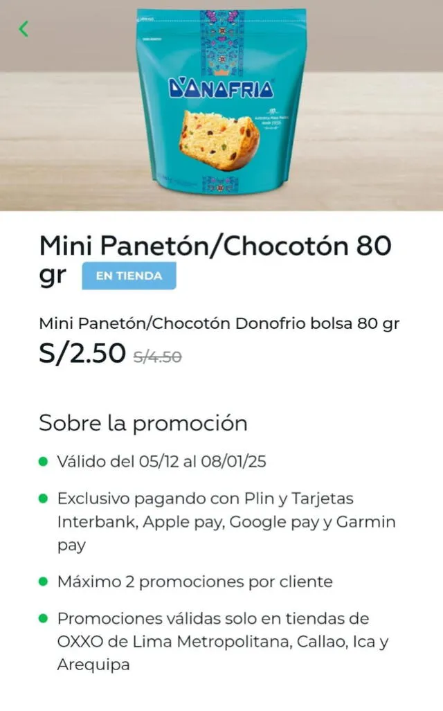 Panetones Donofrio a solo S/2.50 solo por Navidad: dónde comprar ÚNICA promoción