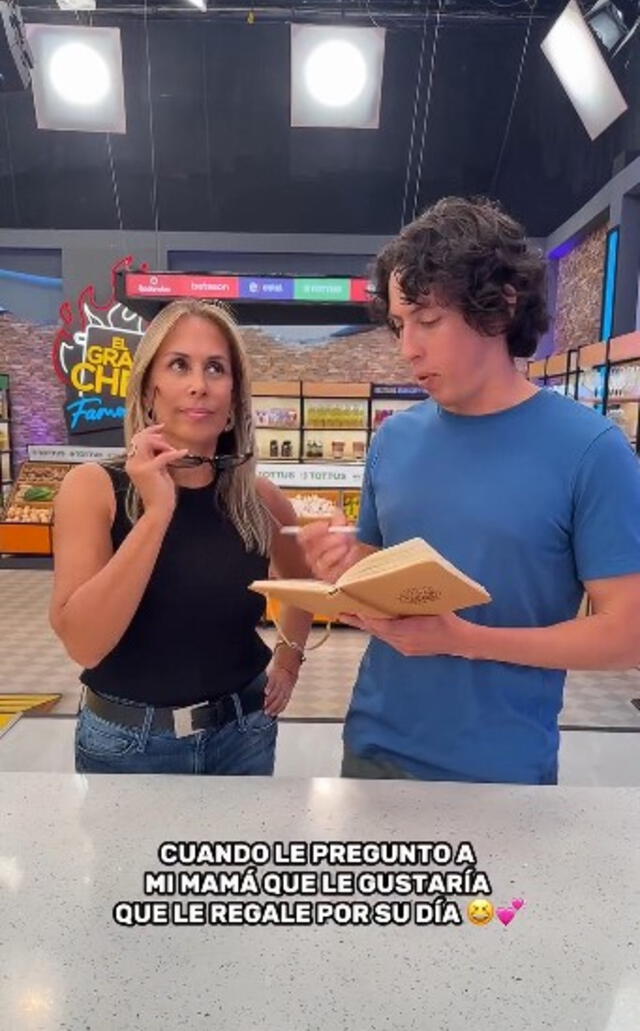 Mamá de Mateo Garrido Lecca se roba la mirada de todos Mamá de Mateo Garrido Lecca se roba la mirada de todos