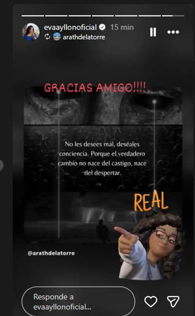 Eva Ayllón se pronuncia tras anunciarse que Natalia Málaga pierda juicio. Foto: Instagram.   