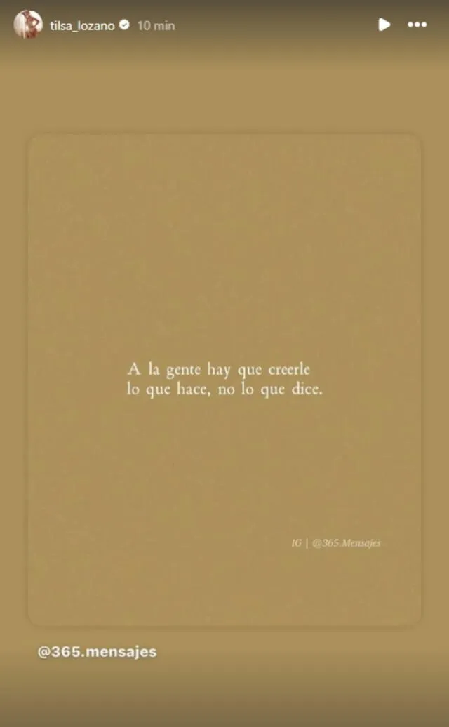 Tilsa Lozano y el contundente mensaje tras avance de Magaly sobre Jackson Mora.