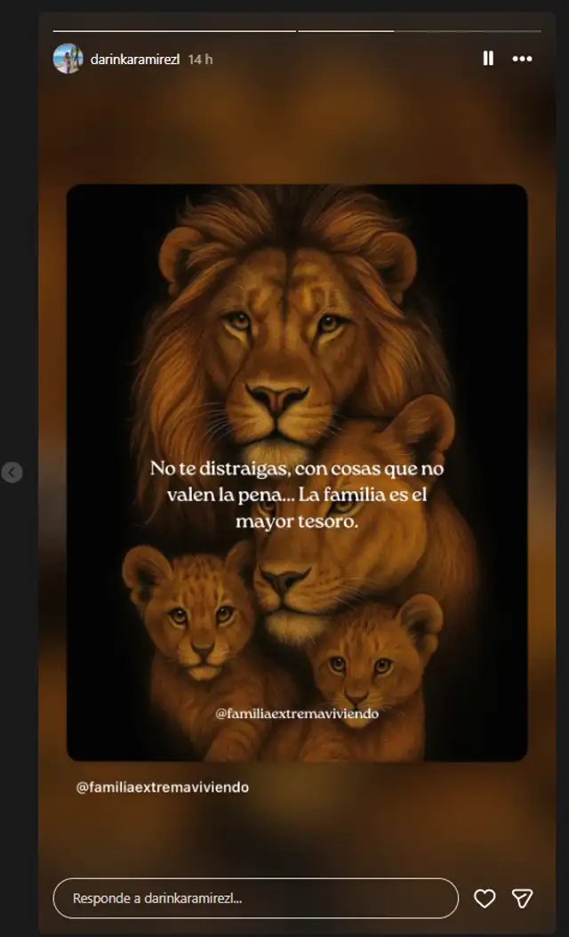 Darinka comparte mensaje tras ausencia de Farfán a la primera visita de su hijita al dentista. Foto: Instagram.   