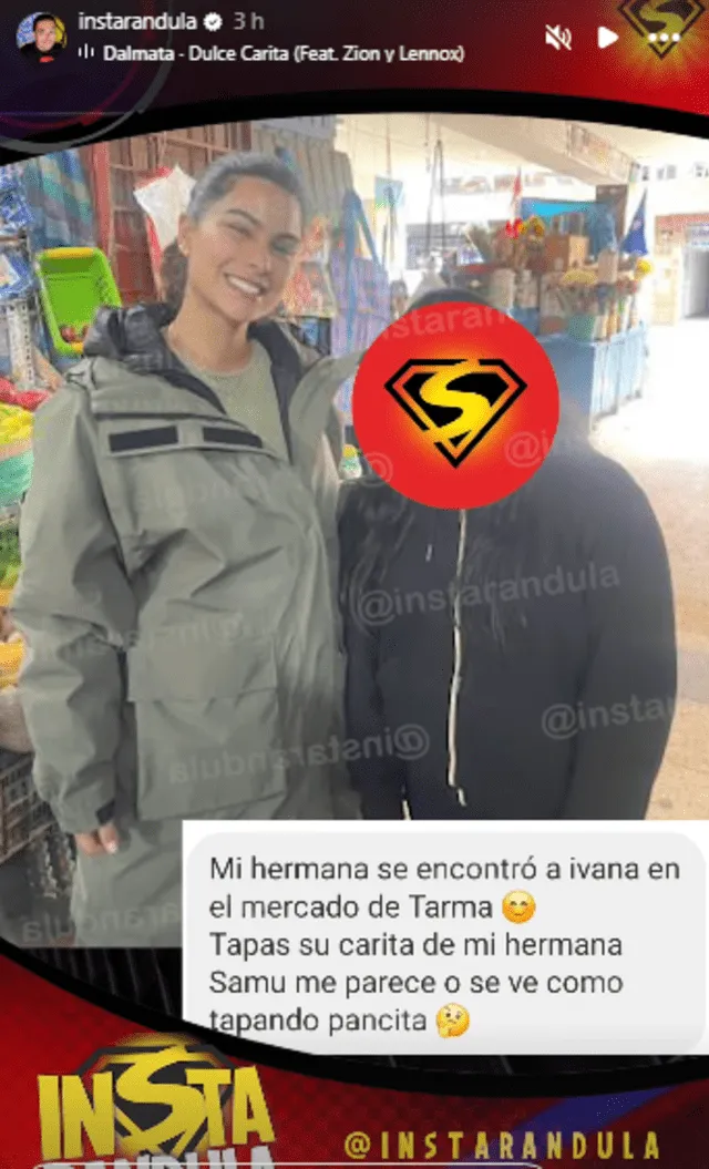 <em>Ivana Yturbe se luce con seguidora. Captura: Instagram </em>   