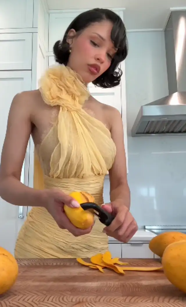 Famosa modelo ganó popularidad con sus recetas. Famosa modelo ganó popularidad con sus recetas.