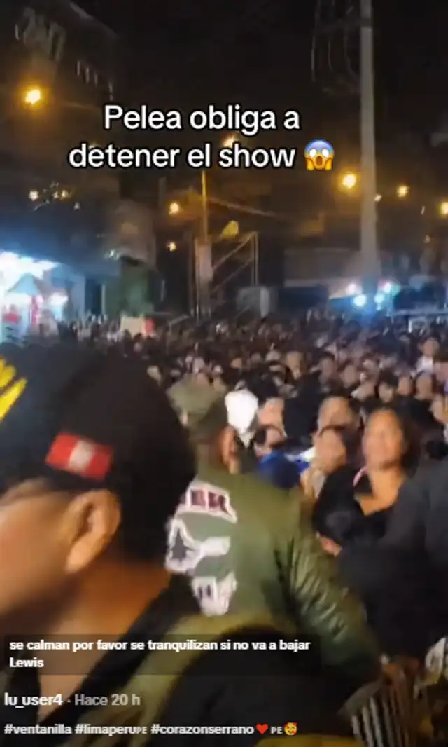 Corazón Serrano pidió ayuda a la Policía para detener pelea en público.