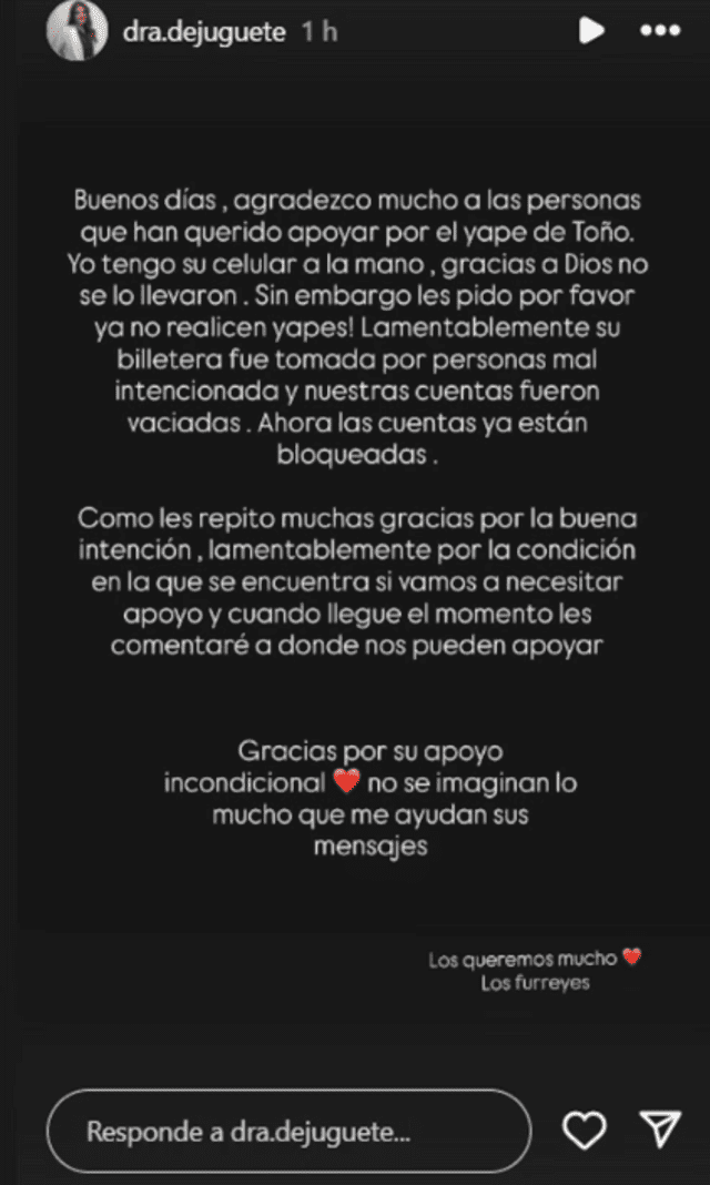 Roban billetera de 'Furrey' tras accidente en La Victoria y esposa RUEGA por ayuda