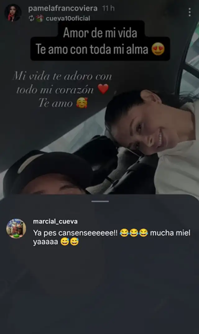 Marcial Cueva vaciló a Christian Cueva y Pamela Franco con una posible boda.  