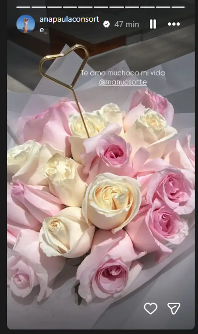 Ana Paula Consorte recibió hermoso regalo por parte de su hija mayor.